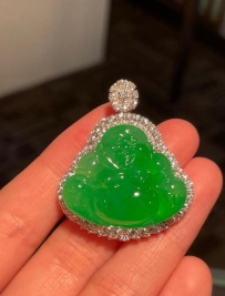 精品佛公吊墜，寓意好，適合送長輩。